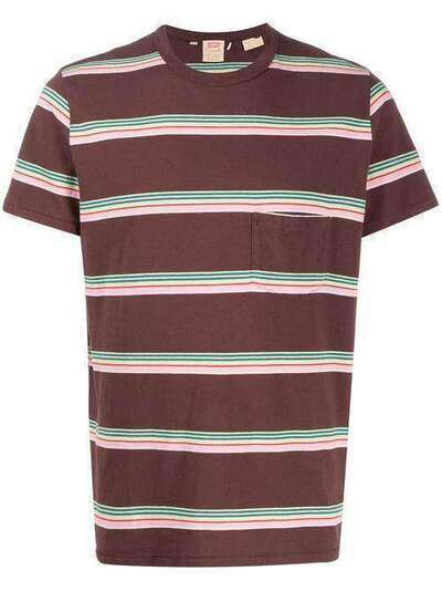 Levi's Vintage Clothing полосатая футболка с нагрудным карманом 31960C0052