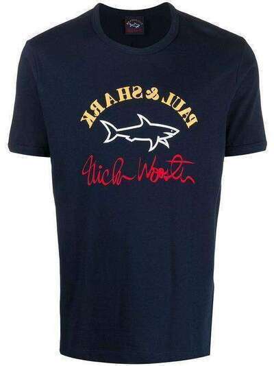 Paul & Shark футболка с логотипом из коллаборации с Nick Wooster E20P1413