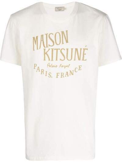 Maison Kitsuné футболка Palais Royal DM00123KJ0008WH