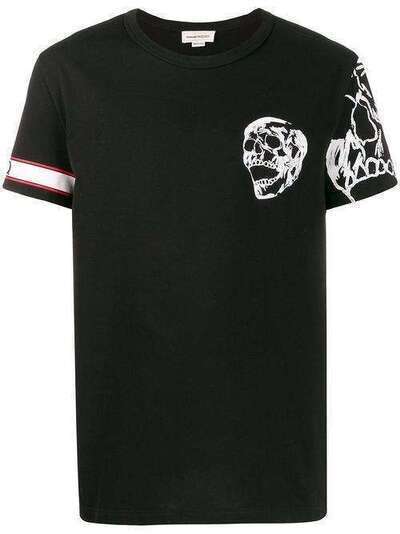 Alexander McQueen футболка с принтом Skull 599566QOZ69