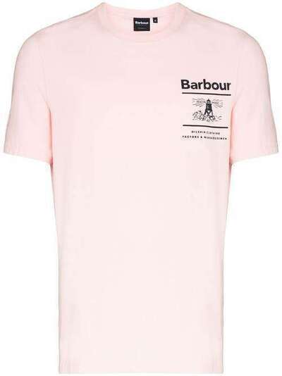 Barbour футболка с логотипом MTS0662PI32