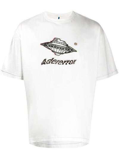 Ader Error футболка с логотипом 0ASSTO17OW