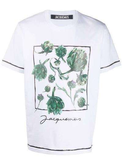 Jacquemus футболка с принтом 205JS13205