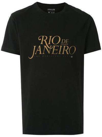 Osklen футболка с принтом Rio de Janeiro 60980
