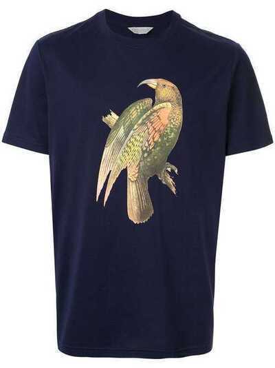 Gieves & Hawkes футболка с принтом птиц G3970ER09039