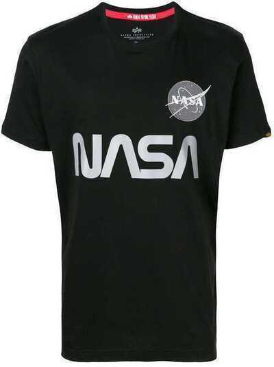 Alpha Industries футболка с принтом 'NASA' 178501