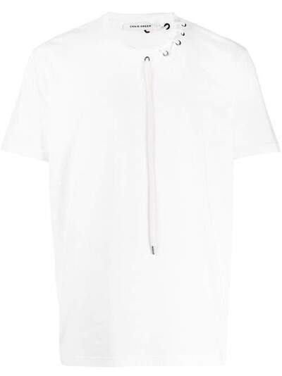 Craig Green футболка со шнурком на воротнике CGAW19CJETSS01