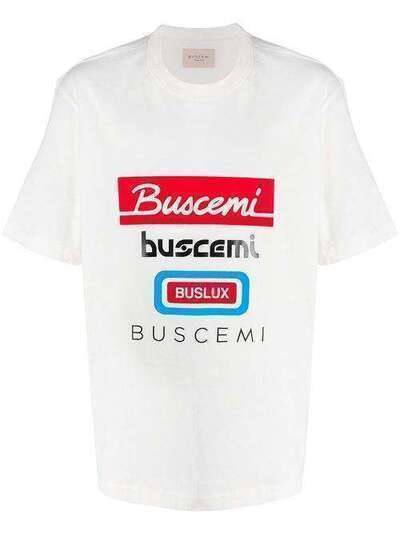 Buscemi футболка свободного кроя с логотипом BMS20243