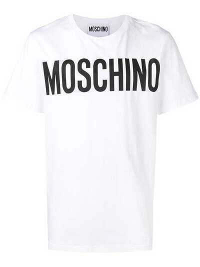 Moschino футболка с логотипом A07050240