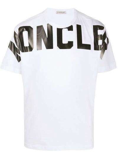 Moncler футболка с логотипом 8C704108390T