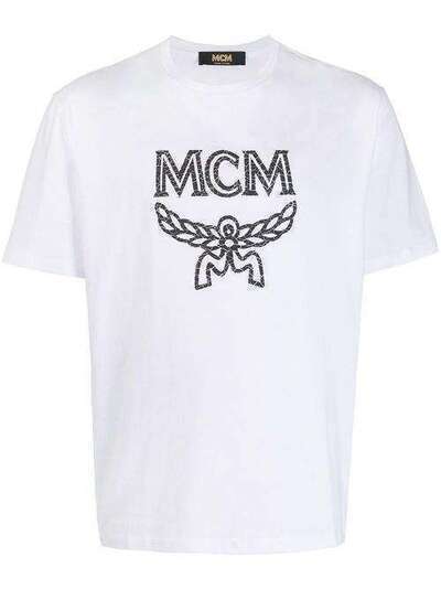 MCM футболка с логотипом MHTASMM04