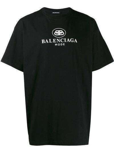 Balenciaga футболка с логотипом BB 570803TFV76