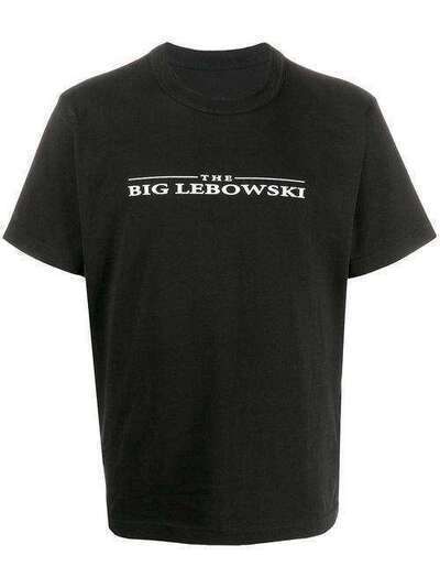 Sacai футболка The Big Lebowski с круглым вырезом 200057S