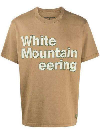 White Mountaineering футболка с логотипом WM2071502