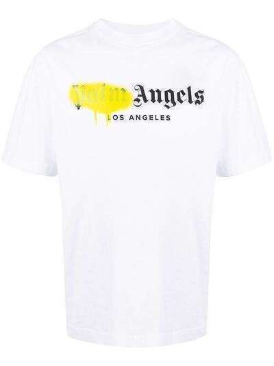 Palm Angels футболка с логотипом PMAA001S204130550160