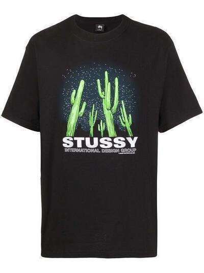 Stussy футболка International Design Group с графичным принтом 1904513