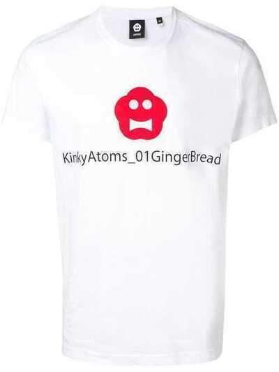 Aspesi футболка с узором 'KinkyAtoms' FY06A335
