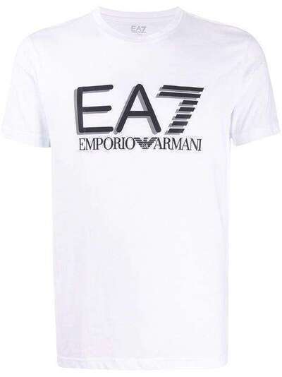 Ea7 Emporio Armani футболка с логотипом 3HPT81PJM9Z