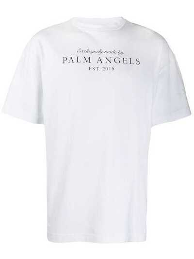 Palm Angels футболка с круглым вырезом PMAA001F194130190110