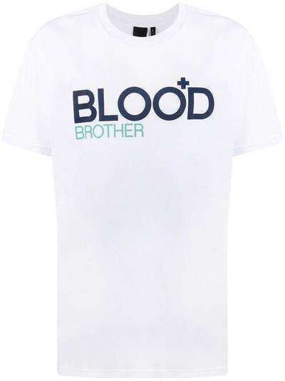Blood Brother футболка Trademark с логотипом BS20TRADEMARK25WHT