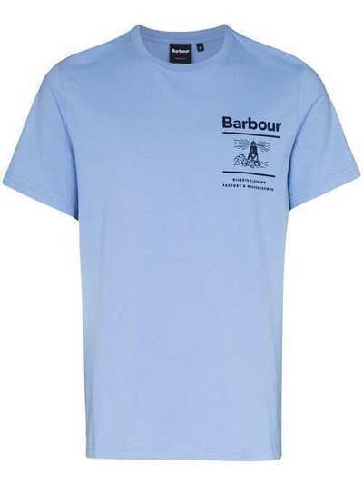 Barbour футболка Chanonry с логотипом MTS0662BL37