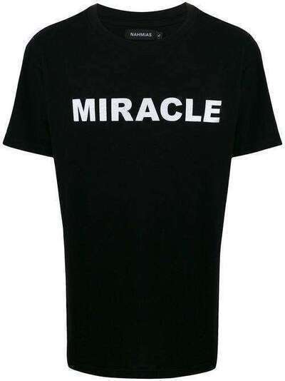 Nahmias футболка с принтом Miracle MT0001