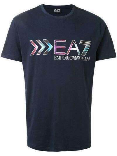 Ea7 Emporio Armani футболка с короткими рукавами и логотипом 3HPT16PJ02Z