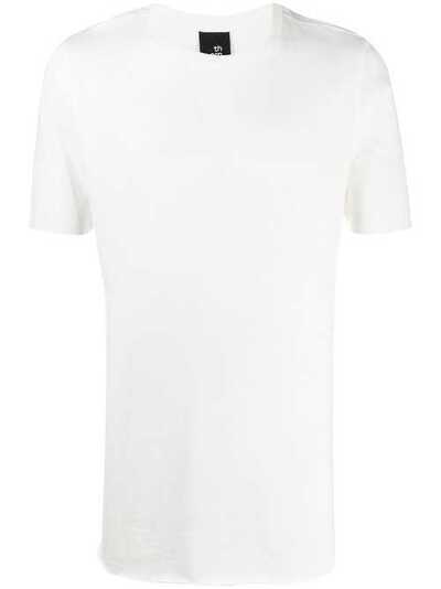 Thom Krom футболка с необработанными краями MST483