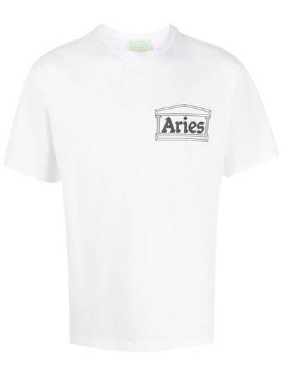 Aries футболка с принтом Aries SQAR60004