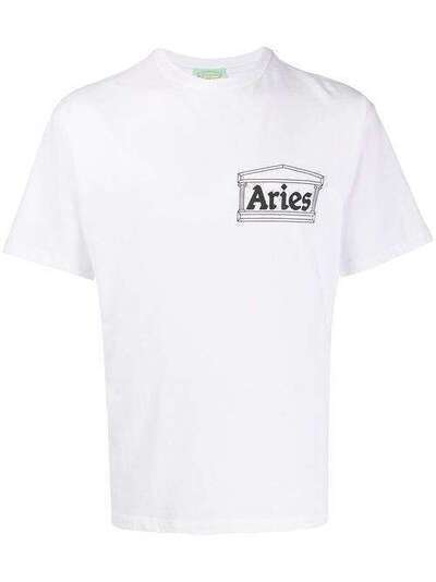 Aries футболка с логотипом SQAR60004WHT