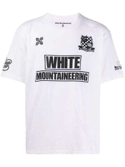 White Mountaineering футболка WM Football WM2071526