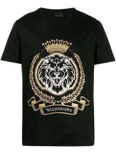 Billionaire футболка с принтом MTK4208BTE014N