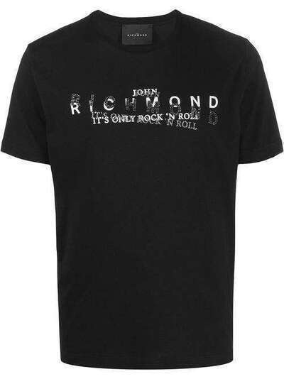 John Richmond футболка с декорированным логотипом RMP20015TS