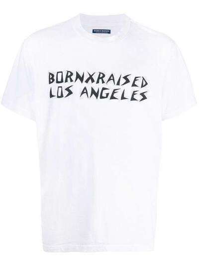 BornxRaised футболка с логотипом B0001CSUI