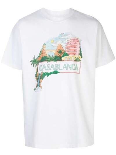 Casablanca футболка с принтом Views MS20TS001VIEWS
