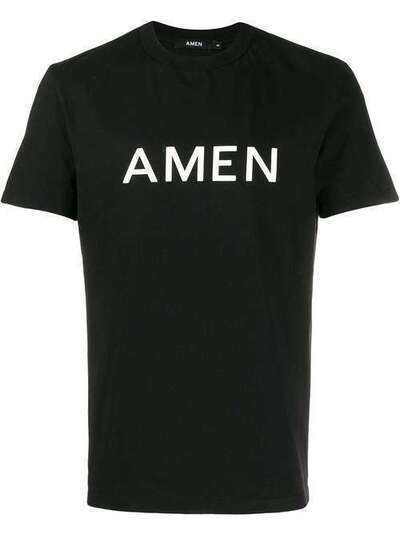 Amen футболка с логотипом MEW19201MW19004