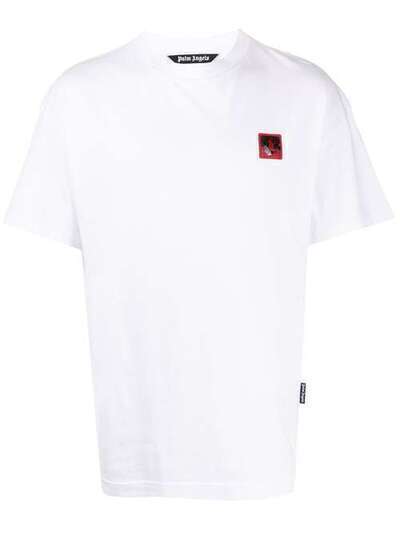 Palm Angels футболка с круглым вырезом и принтом PMAA001S204130080110