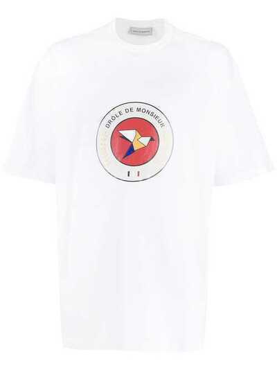 Drôle De Monsieur футболка с логотипом FW19LYON