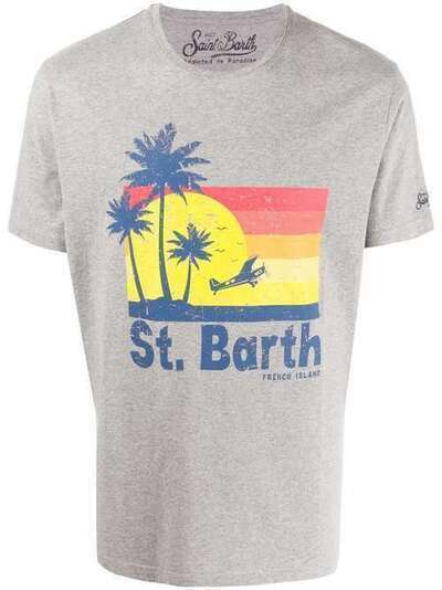 Mc2 Saint Barth футболка Rainbow Palm TSHM001RNP15M