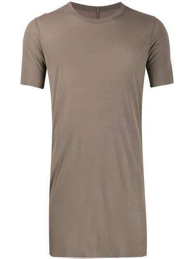 Rick Owens удлиненная футболка узкого кроя RU19F4251JS