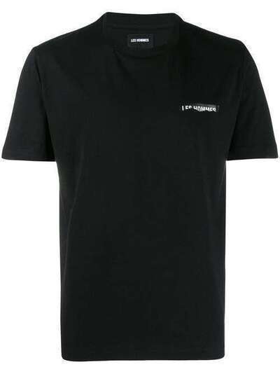 Les Hommes футболка с логотипом LHT200700P