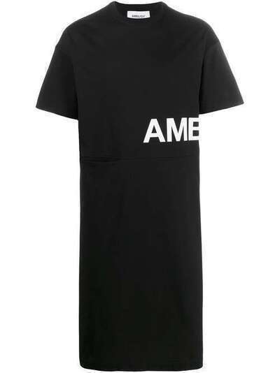 AMBUSH long logo-print T-shirt 12112059