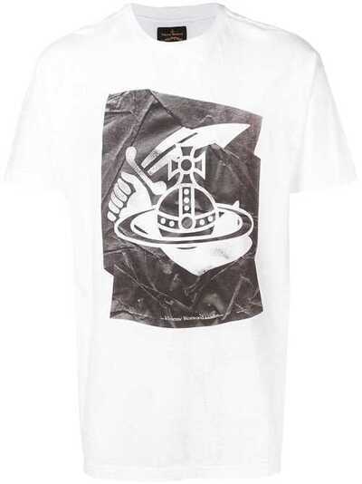 Vivienne Westwood Anglomania футболка с логотипом 2601001820461