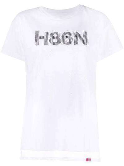Hogan футболка с графичным принтом и круглым вырезом KQWB3400180RTMB001