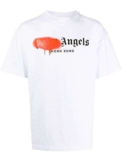 Palm Angels футболка с логотипом PMAA001S204130560110