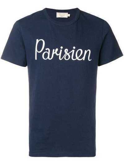 Maison Kitsuné футболка Parisien AM00101KJ0008