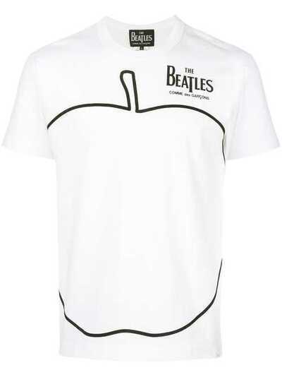 The Beatles X Comme Des Garçons футболка с принтом яблока VDT005