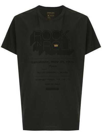 Osklen футболка с принтом Rock Poster 60059