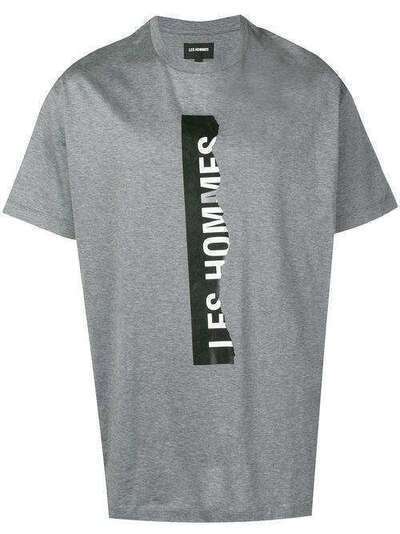 Les Hommes футболка с логотипом LHG820PLG811