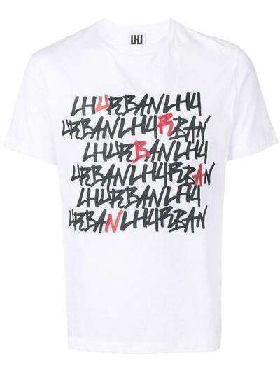 Les Hommes Urban футболка с принтом URG800PUG808